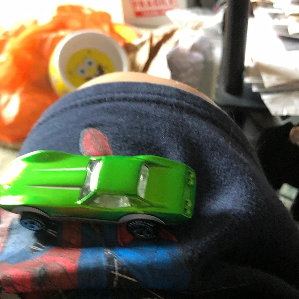 Green Die-Cast Toy Car - Metallic Green Collector Piece